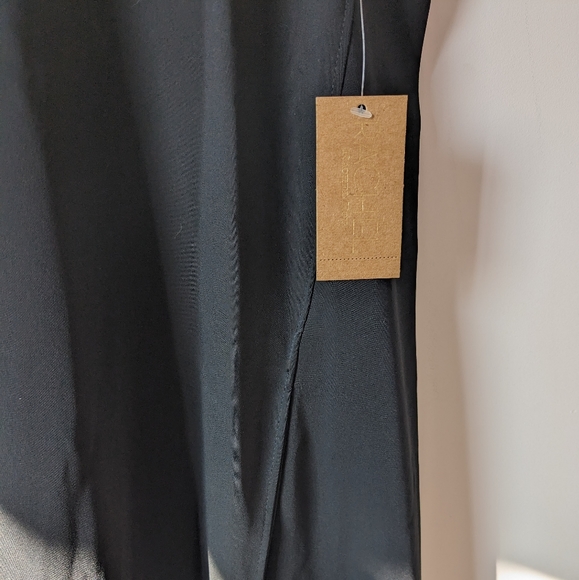 Rachel Rachel Roy Black Sleeveless Asymmetrical Dress - Picture 9 of 9